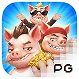 Three Crazy Piggies